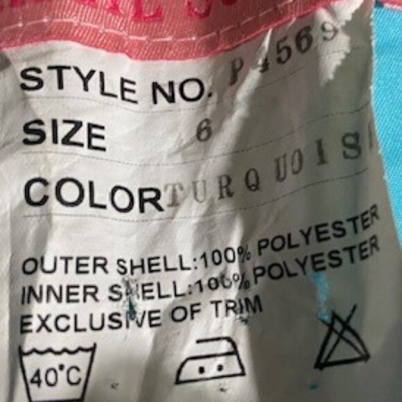 Flirt by Maggie Sottero Turquoise Sweetheart Gown - Picture 12 of 13